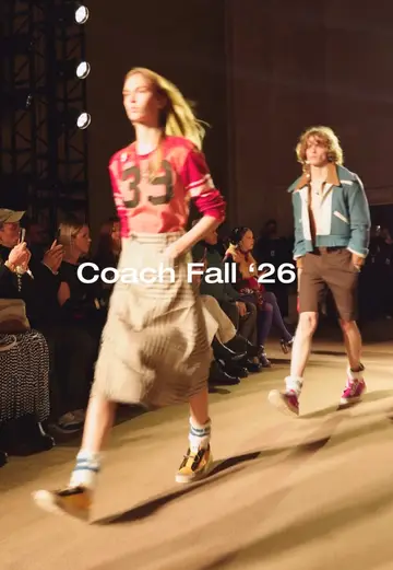 #CoachFall26 by @Stuart Vevers, casting an eye past the bounds of Coach’s homet…