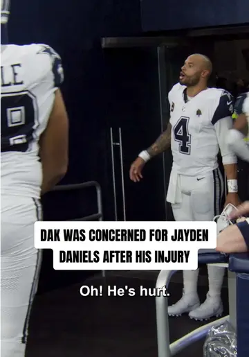 🙏🙏 #dakprescott #dallascowboys #jaydendaniels #nfl #micdup