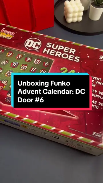 #unboxingvideo of Funko Advent Calendar: DC superheroes - Door #6 #asmr #funkop…