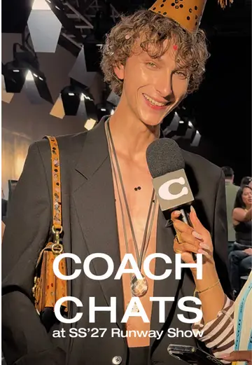 Do you agree with Javon’s take? 👀 #CoachSpring27 #CoachNY #NYFW