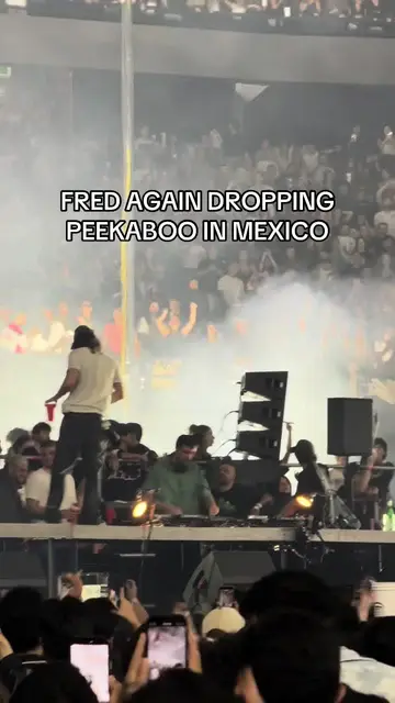 thank u fred 🫡 #fredagain #peekaboo #mexico