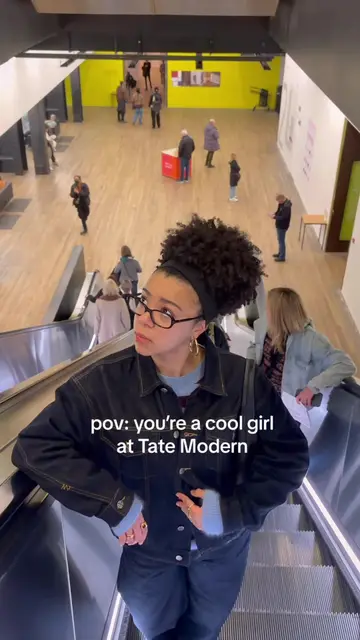pov: you’re a cool girl at Tate Modern ft. India Amarteifio 🎬 @diya did it fir…
