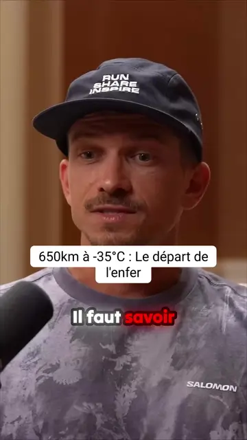 Un choc thermique de 65 degrés, une luge chargée de survie et des centaines de…