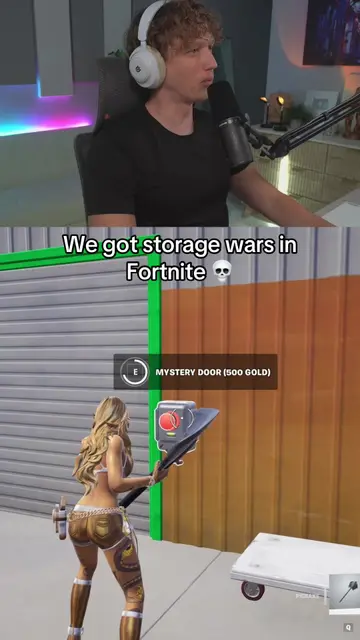 Storage Wars in Fortnite 😭 #fortnite #gaming #fortnitefunny #funny